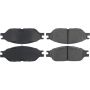 CENTRIC PARTS 104.08030 Posi Quiet Semi-Metallic Brake Pads with Hardware