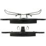 CENTRIC PARTS 104.08160 Posi Quiet Semi-Metallic Brake Pads with Hardware