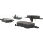 CENTRIC PARTS 104.08190 Posi Quiet Semi-Metallic Brake Pads with Hardware