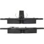 CENTRIC PARTS 104.08190 Posi Quiet Semi-Metallic Brake Pads with Hardware