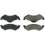 CENTRIC PARTS 104.08200 Posi Quiet Semi-Metallic Brake Pads with Hardware