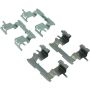 CENTRIC PARTS 104.08220 Posi Quiet Semi-Metallic Brake Pads with Hardware