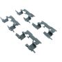 CENTRIC PARTS 104.08221 Posi Quiet Semi-Metallic Brake Pads with Hardware