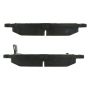 CENTRIC PARTS 104.08221 Posi Quiet Semi-Metallic Brake Pads with Hardware