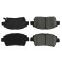 CENTRIC PARTS 104.08221 Posi Quiet Semi-Metallic Brake Pads with Hardware