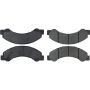 CENTRIC PARTS 104.08250 Posi Quiet Semi-Metallic Brake Pads with Hardware