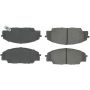 CENTRIC PARTS 104.08290 Posi Quiet Semi-Metallic Brake Pads with Hardware