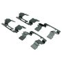 CENTRIC PARTS 104.08330 Posi Quiet Semi-Metallic Brake Pads with Hardware