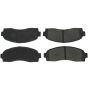CENTRIC PARTS 104.08331 Posi Quiet Semi-Metallic Brake Pads with Hardware