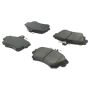 CENTRIC PARTS 104.08370 Posi Quiet Semi-Metallic Brake Pads