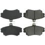 CENTRIC PARTS 104.08370 Posi Quiet Semi-Metallic Brake Pads