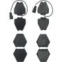 CENTRIC PARTS 104.08391 Posi Quiet Semi-Metallic Brake Pads with Hardware