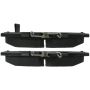 CENTRIC PARTS 104.08411 Posi Quiet Semi-Metallic Brake Pads with Hardware