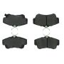 CENTRIC PARTS 104.08411 Posi Quiet Semi-Metallic Brake Pads with Hardware