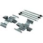 CENTRIC PARTS 104.08470 Posi Quiet Semi-Metallic Brake Pads with Hardware