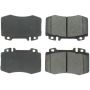 CENTRIC PARTS 104.08470 Posi Quiet Semi-Metallic Brake Pads with Hardware