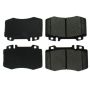 CENTRIC PARTS 104.08472 Posi Quiet Semi-Metallic Brake Pads with Hardware
