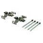 CENTRIC PARTS 104.08473 Posi Quiet Semi-Metallic Brake Pads with Hardware