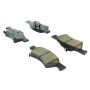 CENTRIC PARTS 104.08570 Posi Quiet Semi-Metallic Brake Pads with Hardware