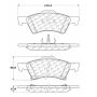 CENTRIC PARTS 104.08570 Posi Quiet Semi-Metallic Brake Pads with Hardware