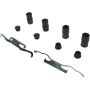 CENTRIC PARTS 104.08570 Posi Quiet Semi-Metallic Brake Pads with Hardware