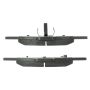 CENTRIC PARTS 104.08570 Posi Quiet Semi-Metallic Brake Pads with Hardware