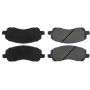 CENTRIC PARTS 104.08660 Posi Quiet Semi-Metallic Brake Pads with Hardware