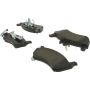 CENTRIC PARTS 104.08750 Posi Quiet Semi-Metallic Brake Pads with Hardware