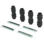 CENTRIC PARTS 104.08750 Posi Quiet Semi-Metallic Brake Pads with Hardware