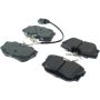 CENTRIC PARTS 104.08770 Posi Quiet Semi-Metallic Brake Pads with Hardware