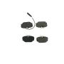 CENTRIC PARTS 104.08771 Posi Quiet Semi-Metallic Brake Pads with Hardware