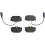 CENTRIC PARTS 104.08772 Posi Quiet Semi-Metallic Brake Pads with Hardware