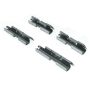 CENTRIC PARTS 104.08970 Posi Quiet Semi-Metallic Brake Pads with Hardware