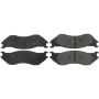 CENTRIC PARTS 104.08970 Posi Quiet Semi-Metallic Brake Pads with Hardware