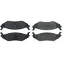 CENTRIC PARTS 104.08980 Posi Quiet Semi-Metallic Brake Pads with Hardware