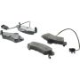CENTRIC PARTS 104.08990 Posi Quiet Semi-Metallic Brake Pads with Hardware
