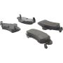 CENTRIC PARTS 104.08991 Posi Quiet Semi-Metallic Brake Pads with Hardware