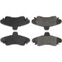 CENTRIC PARTS 104.08991 Posi Quiet Semi-Metallic Brake Pads with Hardware