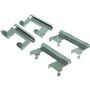 CENTRIC PARTS 104.09090 Posi Quiet Semi-Metallic Brake Pads with Hardware