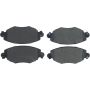 CENTRIC PARTS 104.09100 Posi Quiet Semi-Metallic Brake Pads