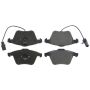 CENTRIC PARTS 104.09151 Posi Quiet Semi-Metallic Brake Pads with Hardware