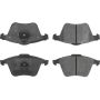 CENTRIC PARTS 104.09154 Posi Quiet Semi-Metallic Brake Pads with Hardware