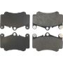 CENTRIC PARTS 104.09160 Posi Quiet Semi-Metallic Brake Pads with Hardware