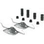 CENTRIC PARTS 104.09180 Posi Quiet Semi-Metallic Brake Pads with Hardware