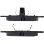 CENTRIC PARTS 104.09180 Posi Quiet Semi-Metallic Brake Pads with Hardware
