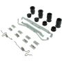 CENTRIC PARTS 104.09340 Posi Quiet Semi-Metallic Brake Pads with Hardware