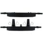 CENTRIC PARTS 104.09340 Posi Quiet Semi-Metallic Brake Pads with Hardware