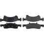 CENTRIC PARTS 104.09340 Posi Quiet Semi-Metallic Brake Pads with Hardware