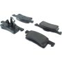 CENTRIC PARTS 104.09350 Posi Quiet Semi-Metallic Brake Pads with Hardware