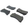 CENTRIC PARTS 104.09380 Posi Quiet Semi-Metallic Brake Pads with Hardware